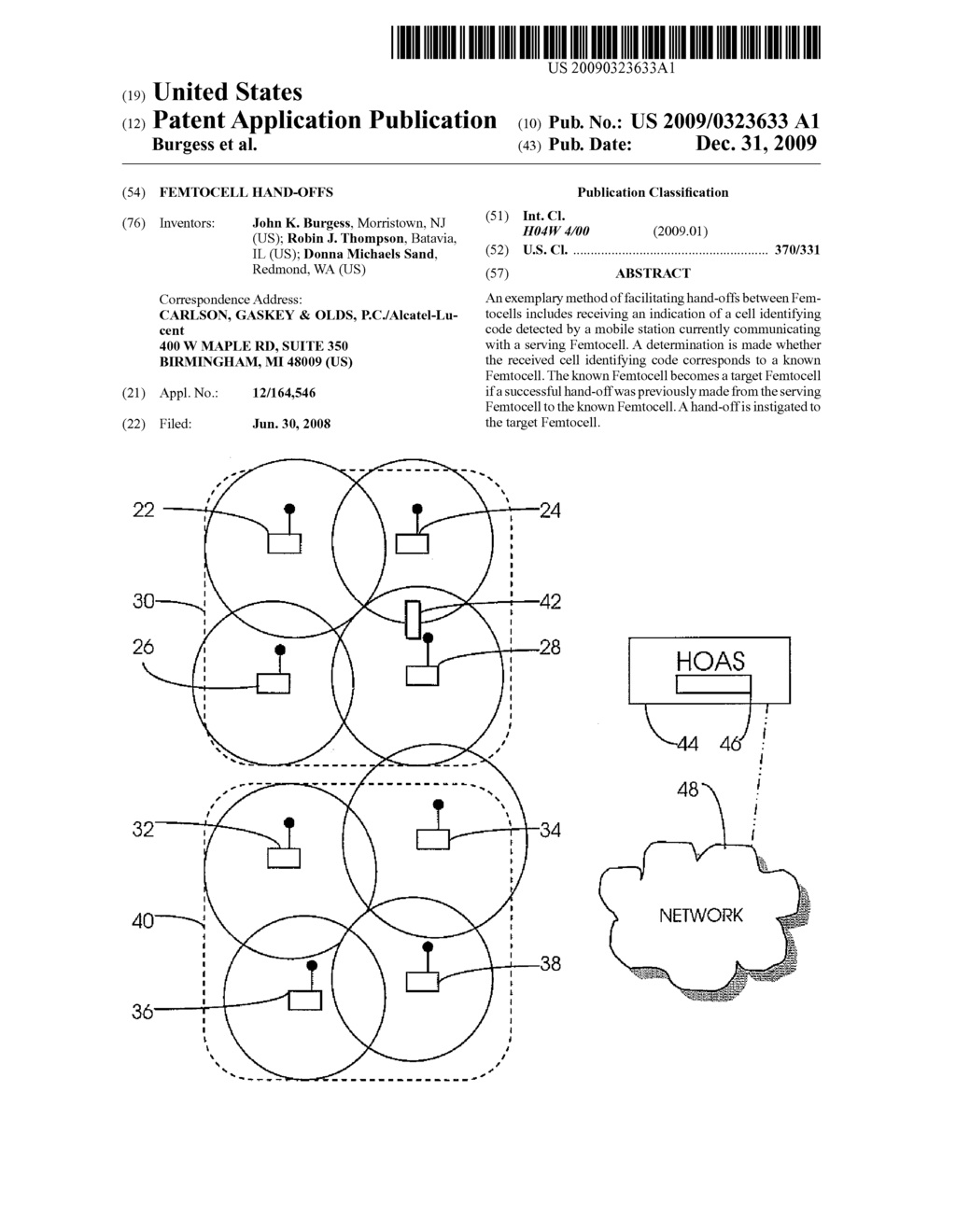 FEMTOCELL HAND-OFFS - diagram, schematic, and image 01