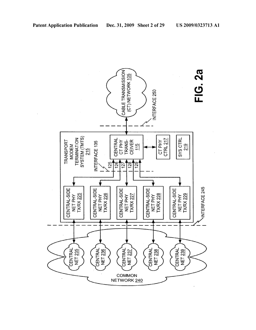 COMMUNICATION OF ACTIVE DATA FLOWS BETWEEN A TRANSPORT MODEM TERMINATION SYSTEM AND CABLE TRANSPORT MODEMS - diagram, schematic, and image 03