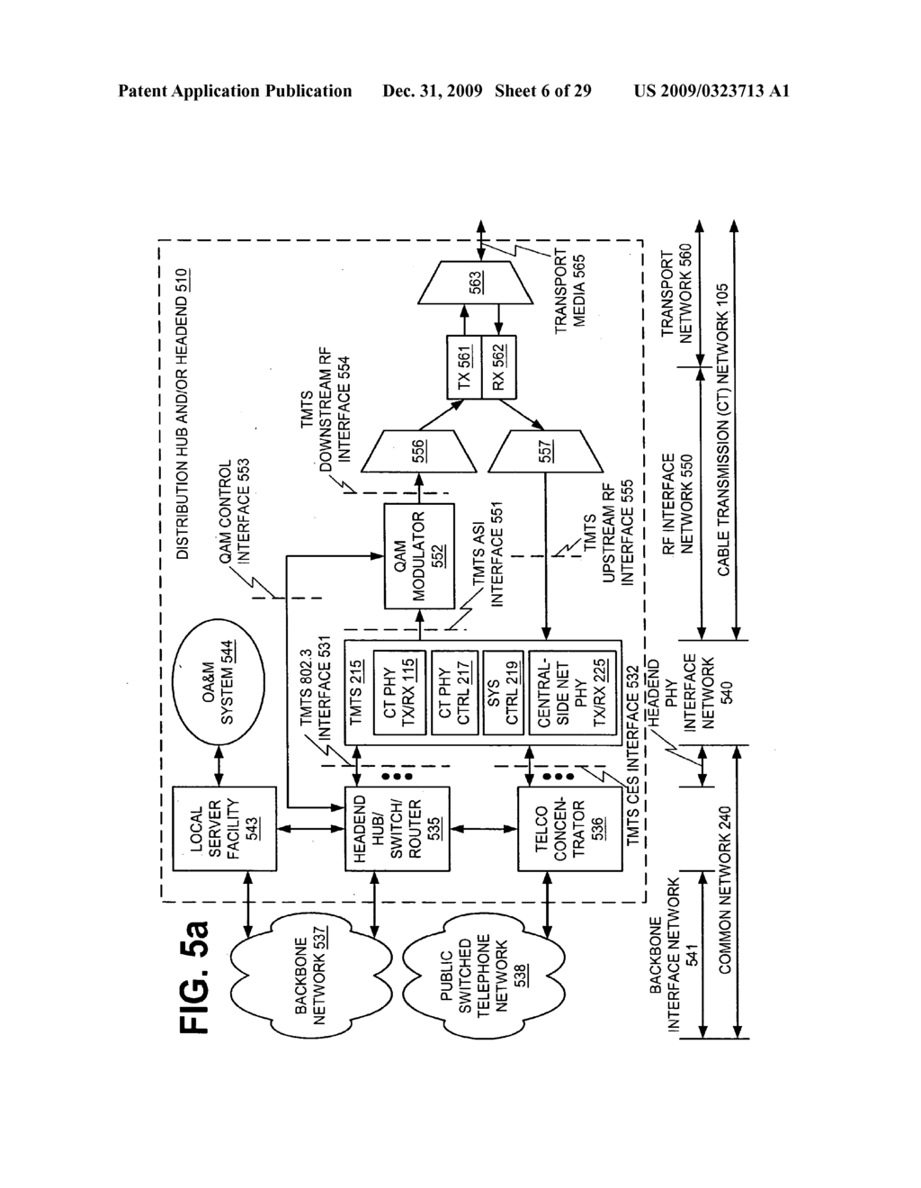 COMMUNICATION OF ACTIVE DATA FLOWS BETWEEN A TRANSPORT MODEM TERMINATION SYSTEM AND CABLE TRANSPORT MODEMS - diagram, schematic, and image 07