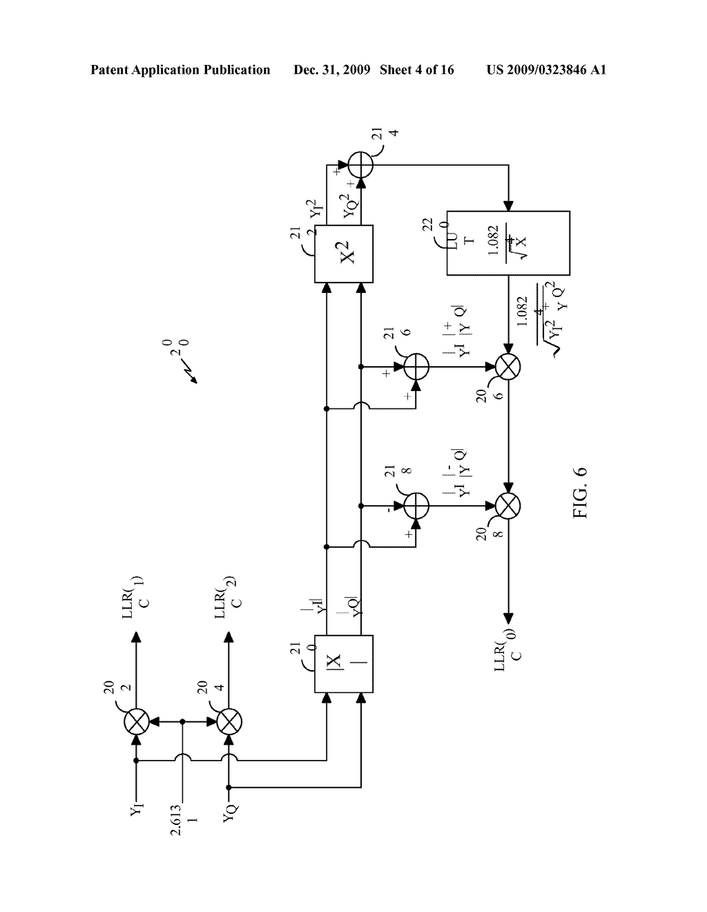 METHOD AND APPARATUS FOR COMPUTING SOFT DECISION INPUT METRICS TO A TURBO DECODER - diagram, schematic, and image 05