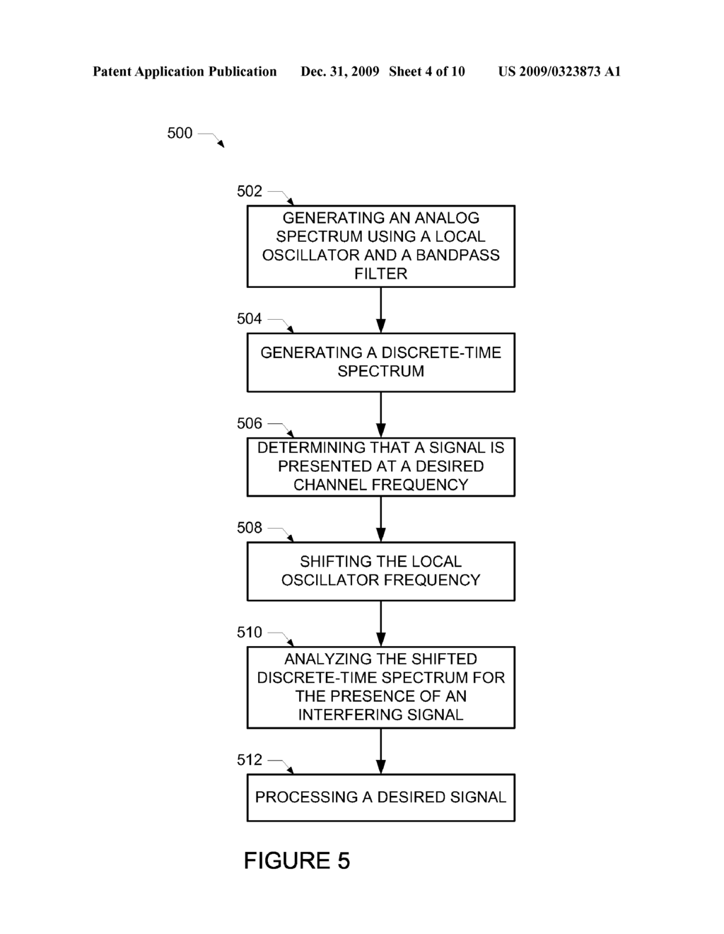 Method for Discerning a Desired Signal from an Interfering Signal in an Under Sampled System - diagram, schematic, and image 05