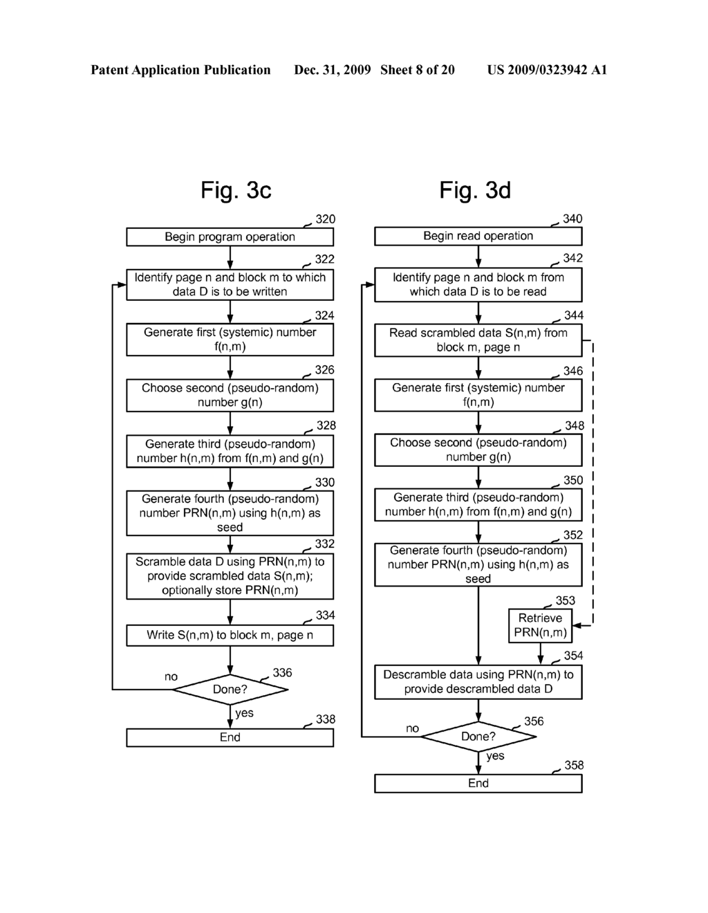 METHOD FOR PAGE- AND BLOCK BASED SCRAMBLING IN NON-VOLATILE MEMORY - diagram, schematic, and image 09