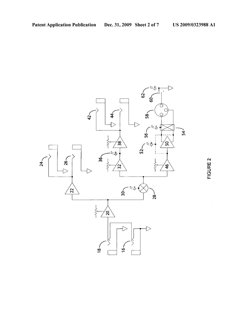 Bidirectional, variable-impedance instrument-level to professional-level audio interface with signal splitters and balanced DC power - diagram, schematic, and image 03