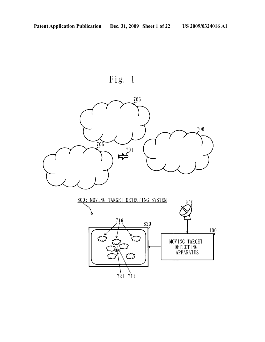 MOVING TARGET DETECTING APPARATUS, MOVING TARGET DETECTING METHOD, AND COMPUTER READABLE STORAGE MEDIUM HAVING STORED THEREIN A PROGRAM CAUSING A COMPUTER TO FUNCTION AS THE MOVING TARGET DETECTING APPARATUS - diagram, schematic, and image 02