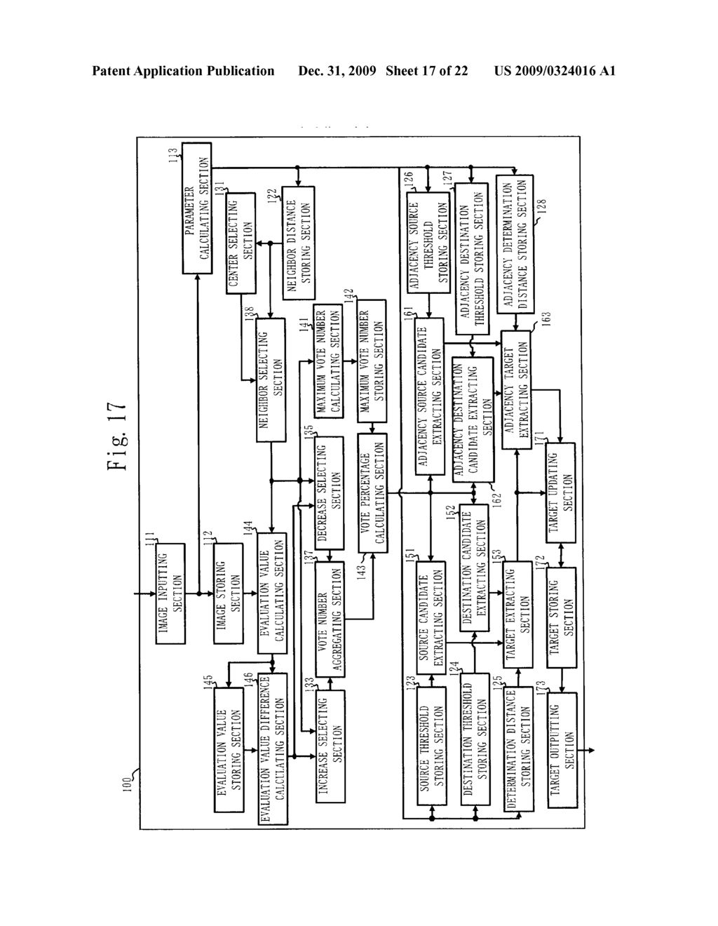 MOVING TARGET DETECTING APPARATUS, MOVING TARGET DETECTING METHOD, AND COMPUTER READABLE STORAGE MEDIUM HAVING STORED THEREIN A PROGRAM CAUSING A COMPUTER TO FUNCTION AS THE MOVING TARGET DETECTING APPARATUS - diagram, schematic, and image 18