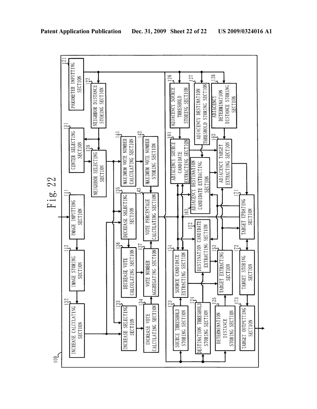 MOVING TARGET DETECTING APPARATUS, MOVING TARGET DETECTING METHOD, AND COMPUTER READABLE STORAGE MEDIUM HAVING STORED THEREIN A PROGRAM CAUSING A COMPUTER TO FUNCTION AS THE MOVING TARGET DETECTING APPARATUS - diagram, schematic, and image 23