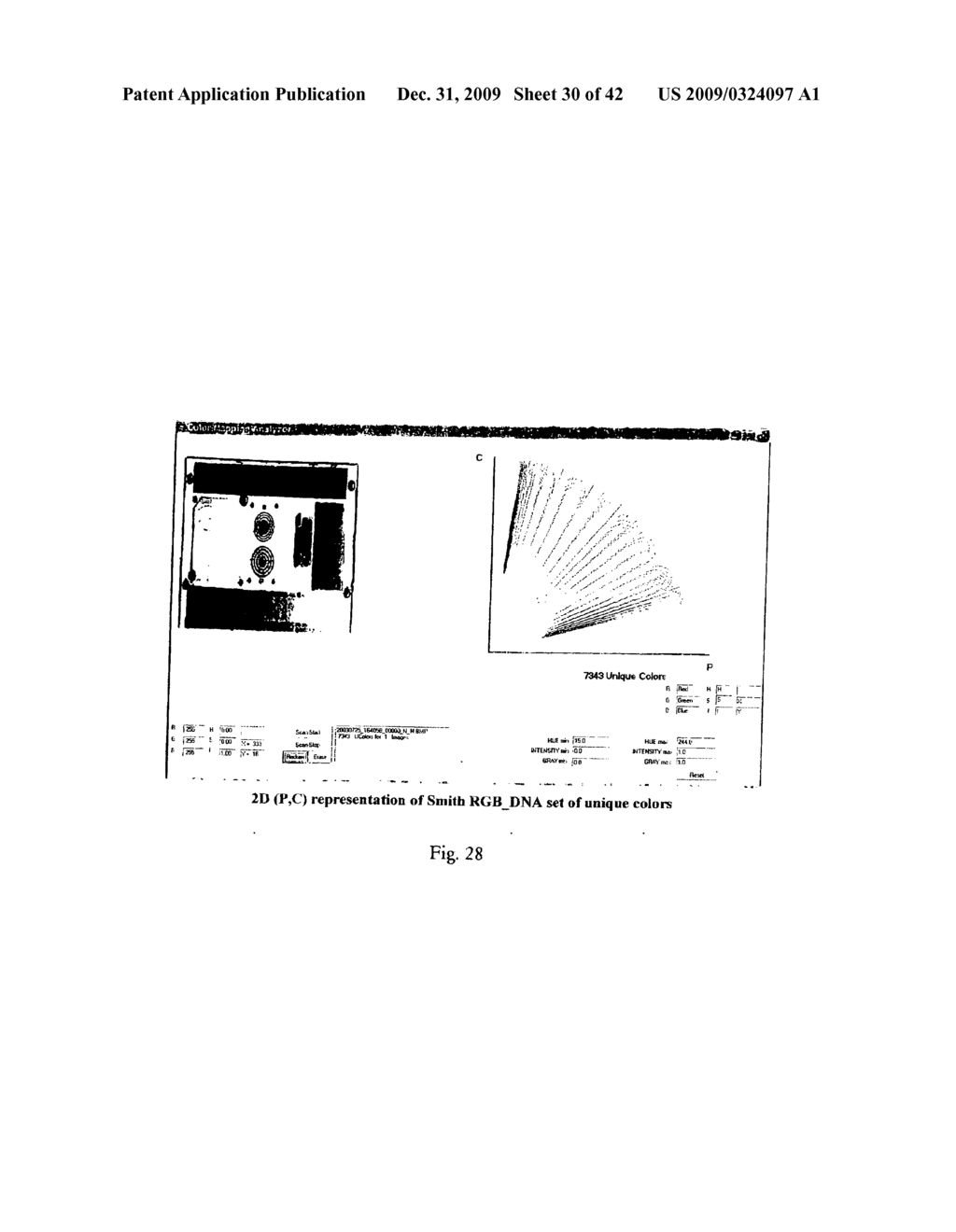 System and method for using a template in a predetermined color space that characterizes an image source - diagram, schematic, and image 31