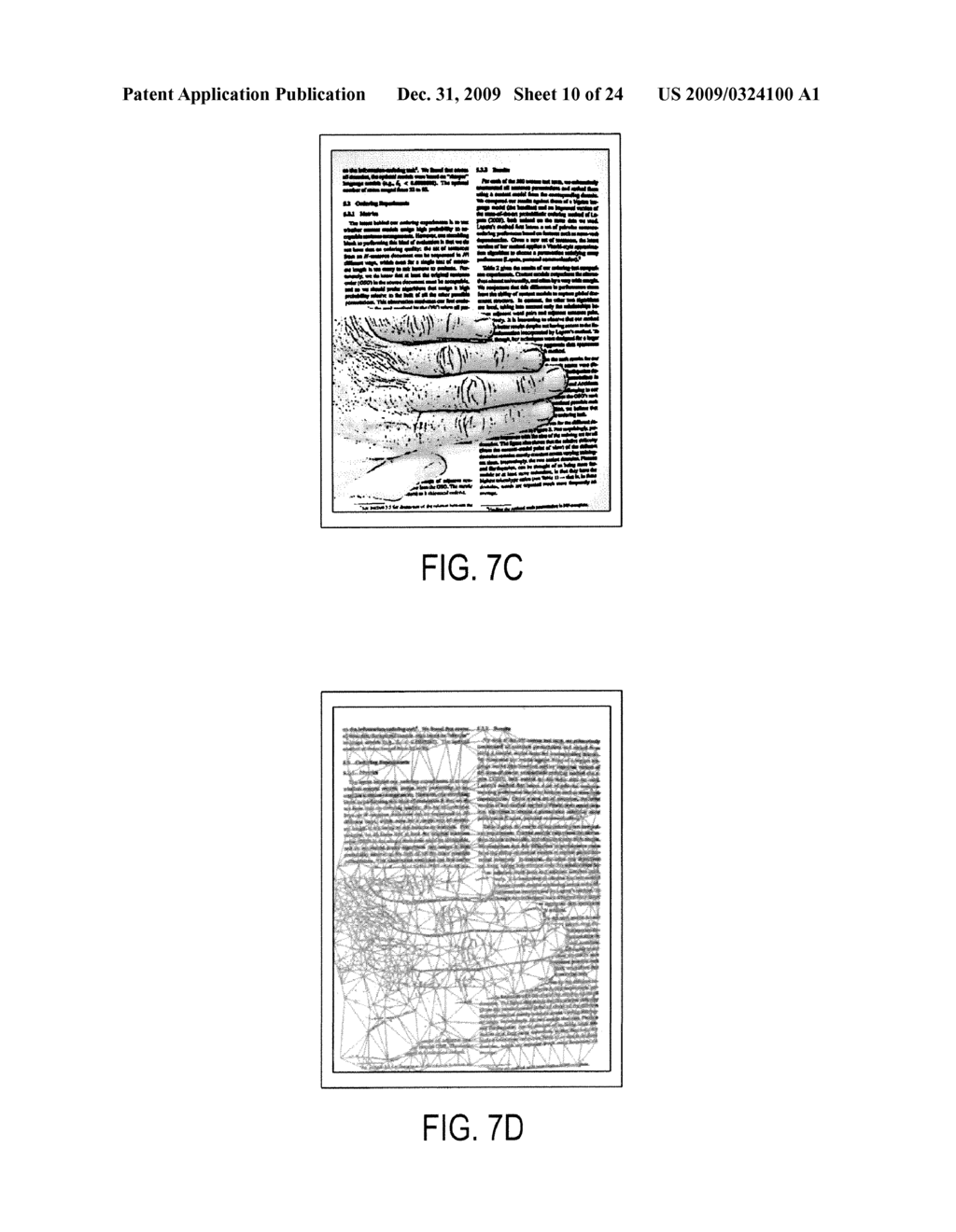 METHOD AND SYSTEM FOR FINDING A DOCUMENT IMAGE IN A DOCUMENT COLLECTION USING LOCALIZED TWO-DIMENSIONAL VISUAL FINGERPRINTS - diagram, schematic, and image 11