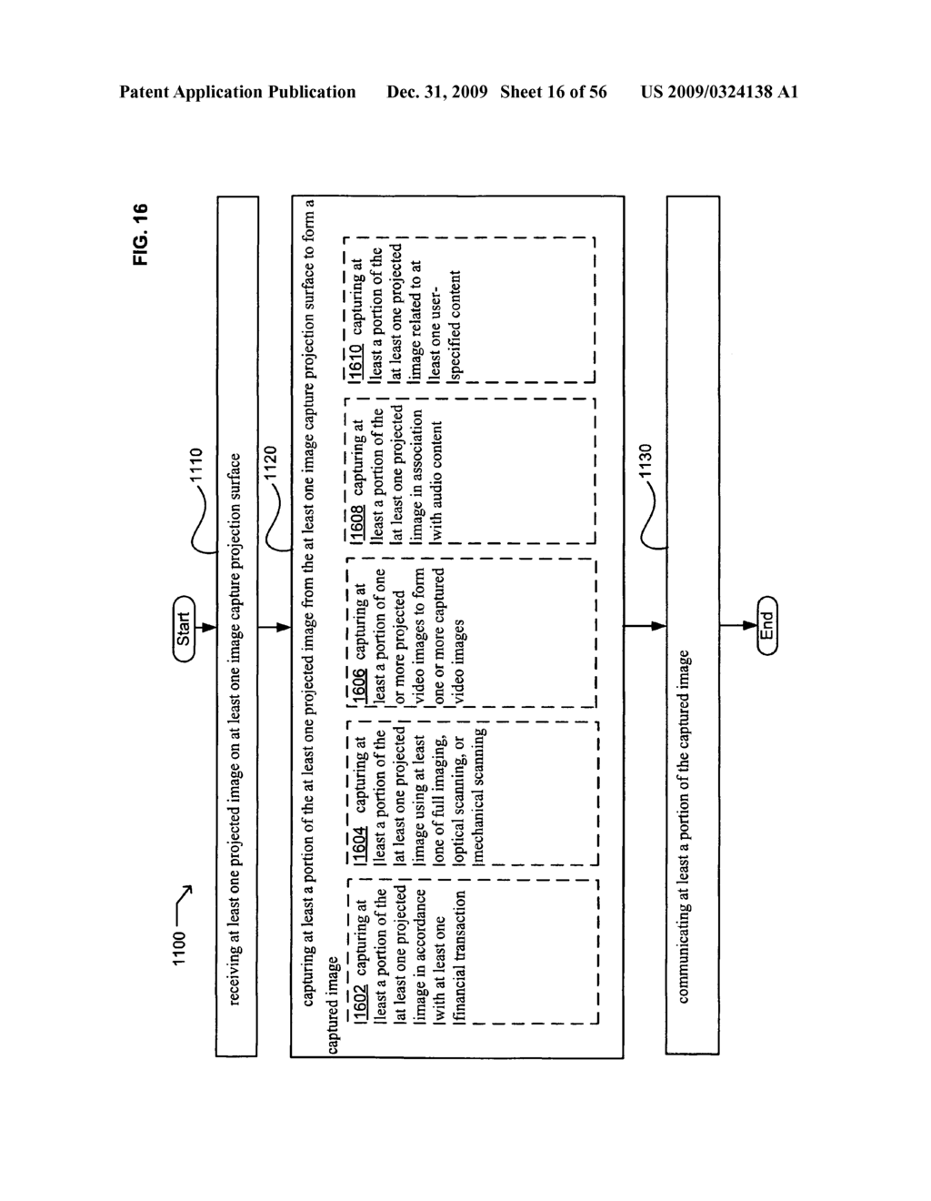 Methods and systems related to an image capture projection surface - diagram, schematic, and image 17