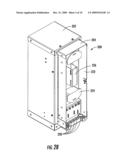 Fiber distribution hubs with patch and splice enclosures diagram and image