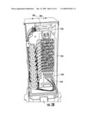 Fiber distribution hubs with patch and splice enclosures diagram and image