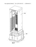 Fiber distribution hubs with patch and splice enclosures diagram and image