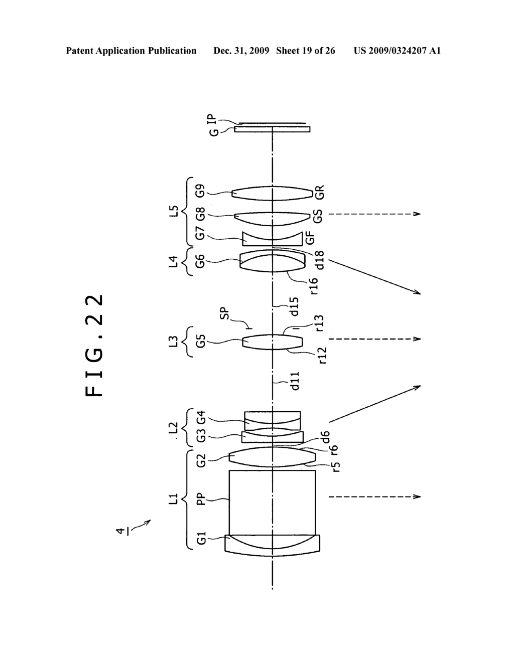 ZOOM LENS AND IMAGING CAPTURING DEVICE - diagram, schematic, and image 20