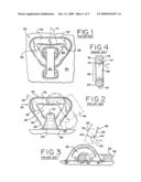 LADING TIE ANCHOR LINK WITH ENHANCED BANDING CONTACT SURFACE diagram and image