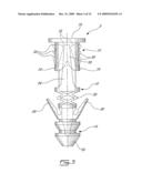 PLASTIC ANCHOR FOR DRYWALL, PLASTER, BRICK AND CONCRETE diagram and image