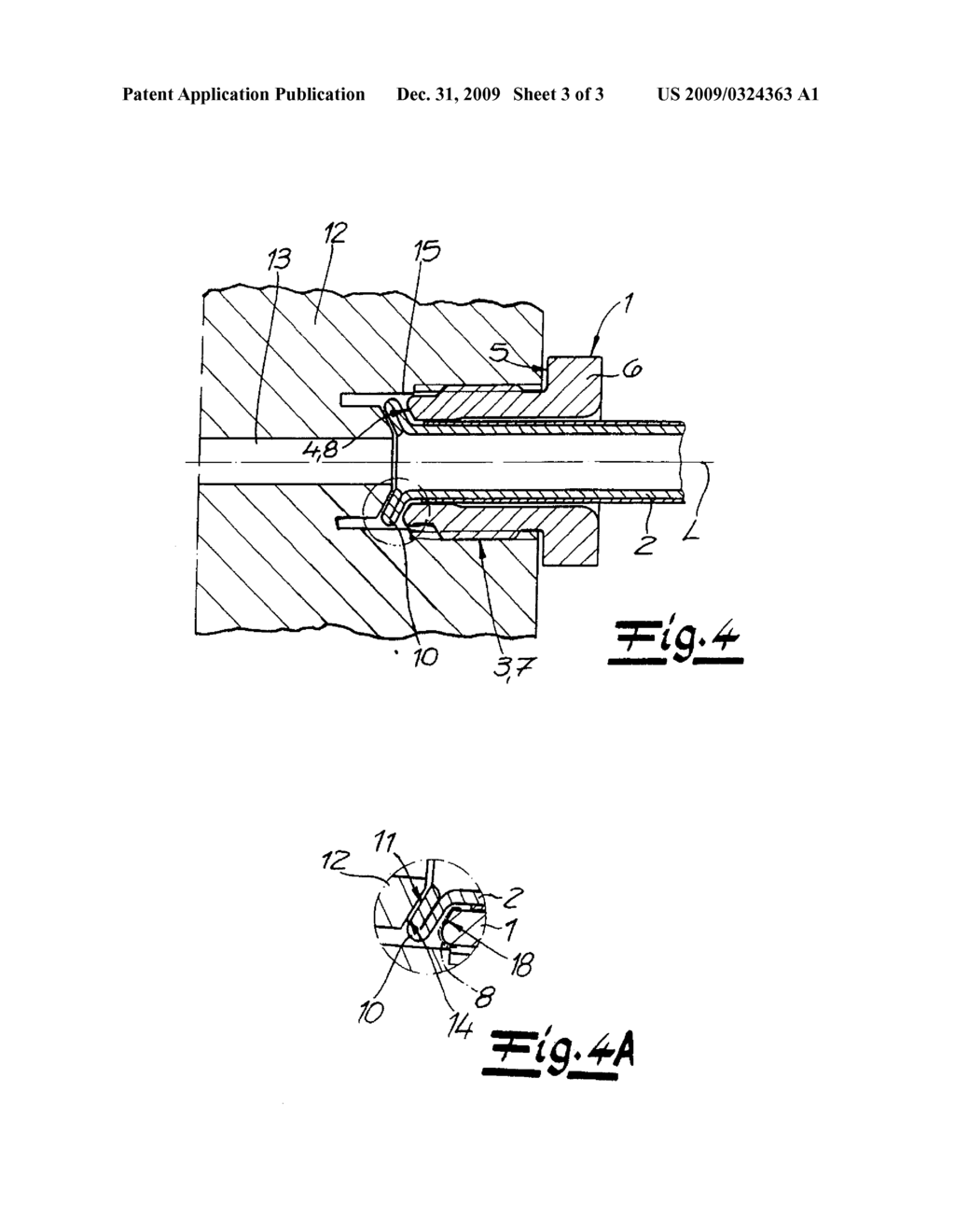 THREADED COMPONENT AND DEVICE FOR CONNECTING PIPING - diagram, schematic, and image 04