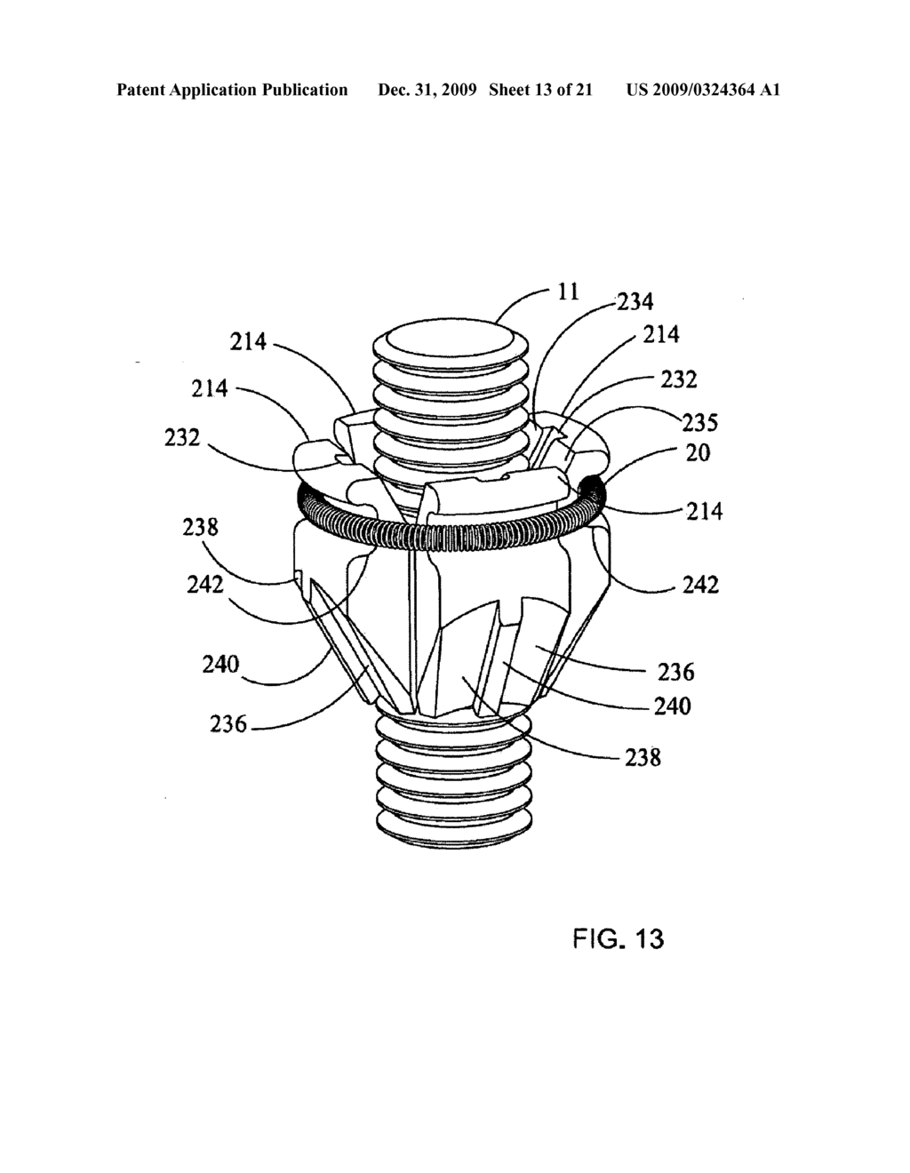 Thread Clamping Device With Improved Locking Distance - diagram, schematic, and image 14