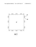 Ceramic matrix composite turbine engine component diagram and image