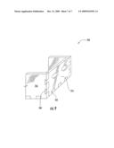 Ceramic matrix composite turbine engine component diagram and image