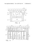 Cascade tip baffle airfoil diagram and image