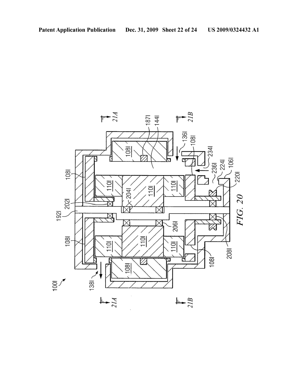 Gerotor apparatus for a quasi-isothermal brayton cycle engine - diagram, schematic, and image 23