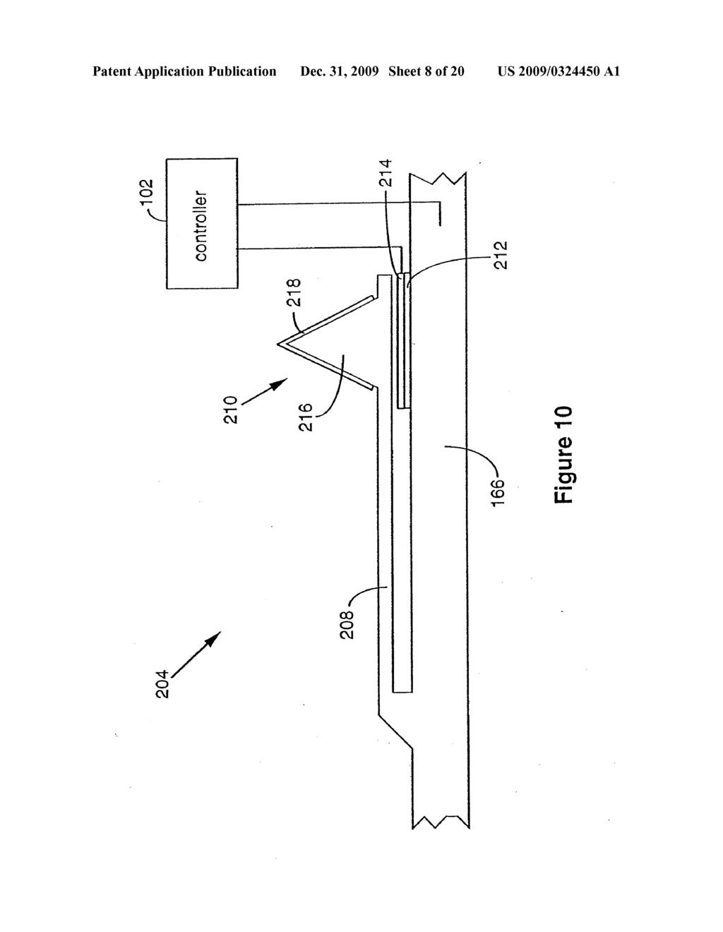 Nanometer Scale Instrument for Biochemically, Chemically, or Catalytically Interacting with a Sample Material - diagram, schematic, and image 09