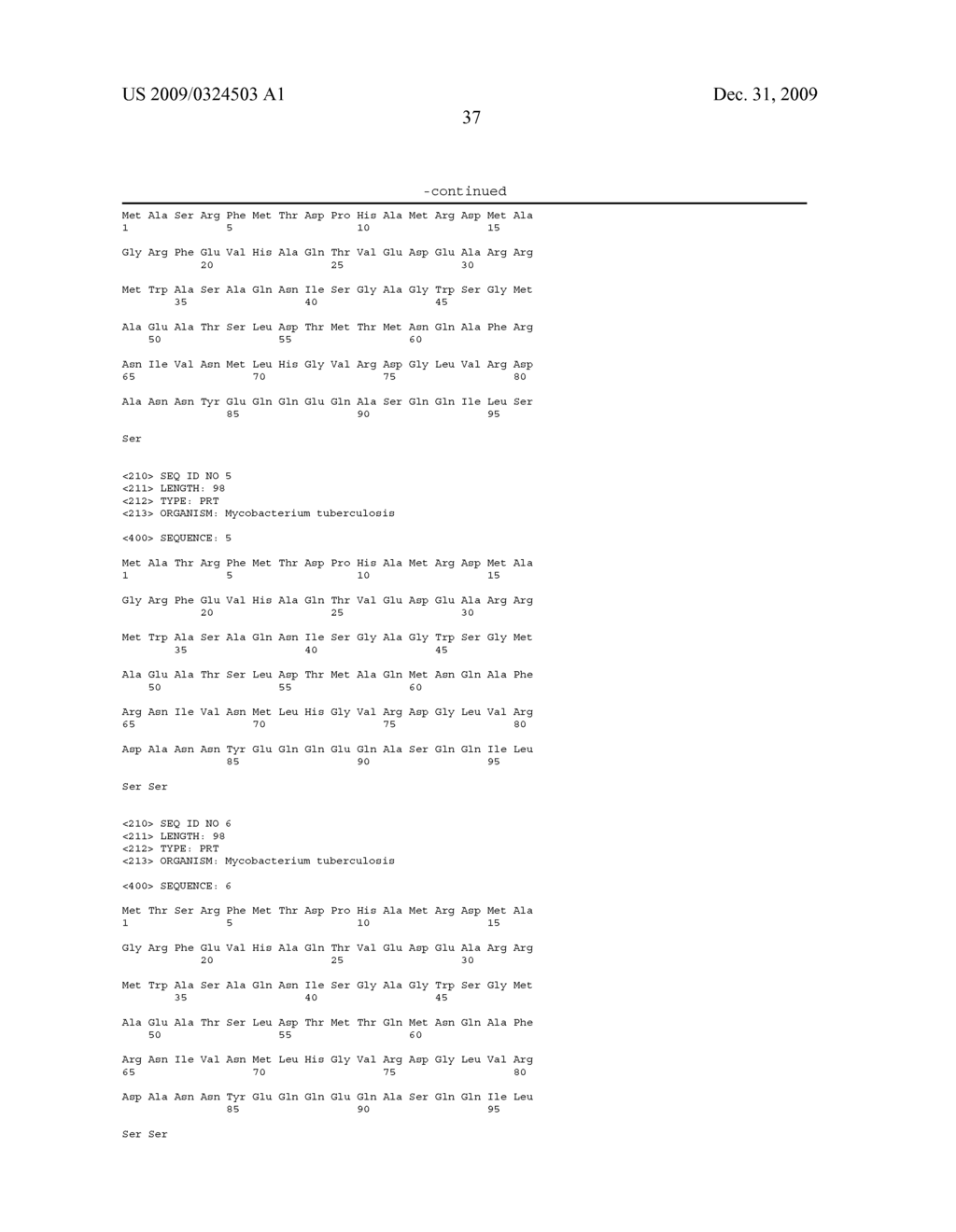 METHODS FOR DETECTING A MYCOBACTERIUM TUBERCULOSIS INFECTION - diagram, schematic, and image 45