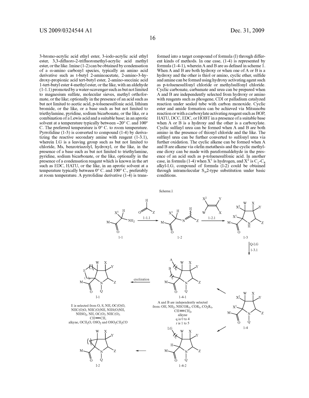 SUBSTITUTED CYCLIC PYRROLIDINE DERIVATIVES - diagram, schematic, and image 17