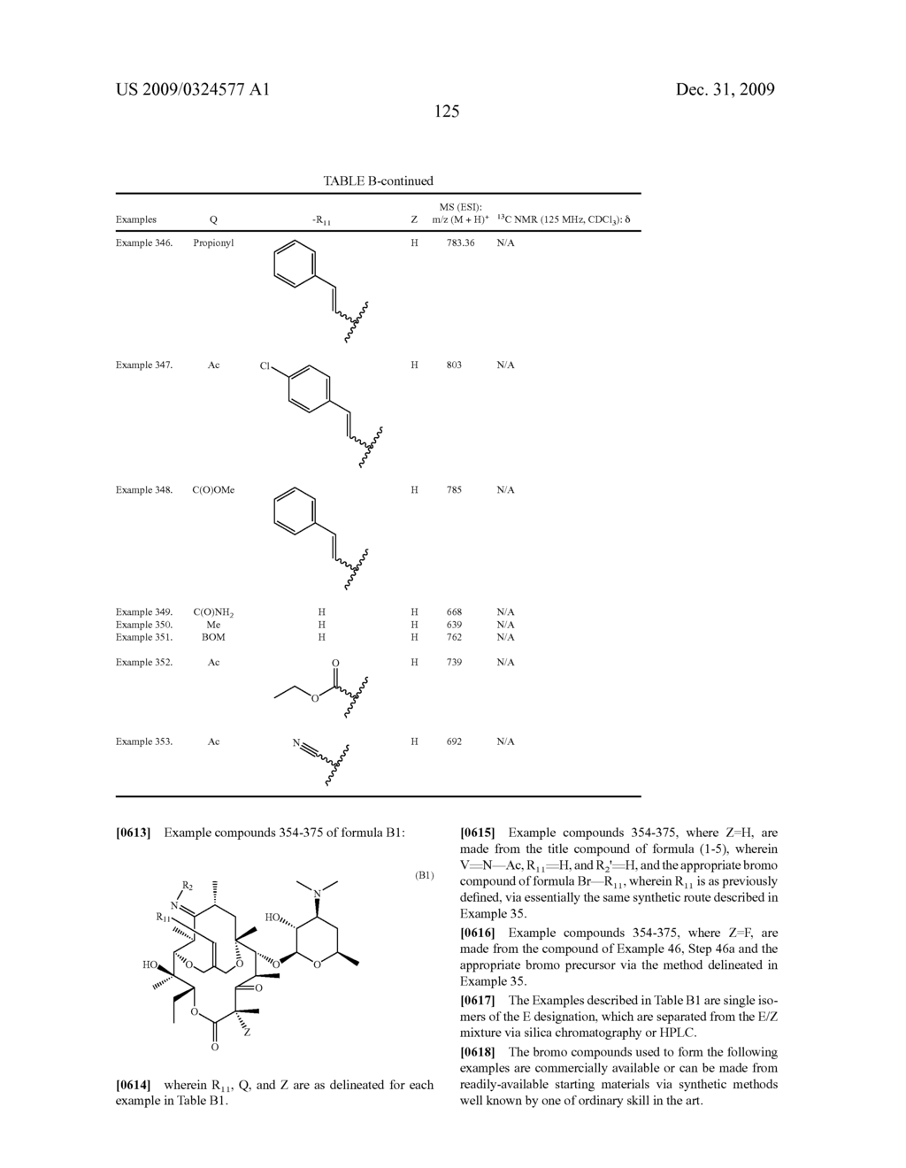 6-11 Bicyclic Ketolide Derivatives - diagram, schematic, and image 126