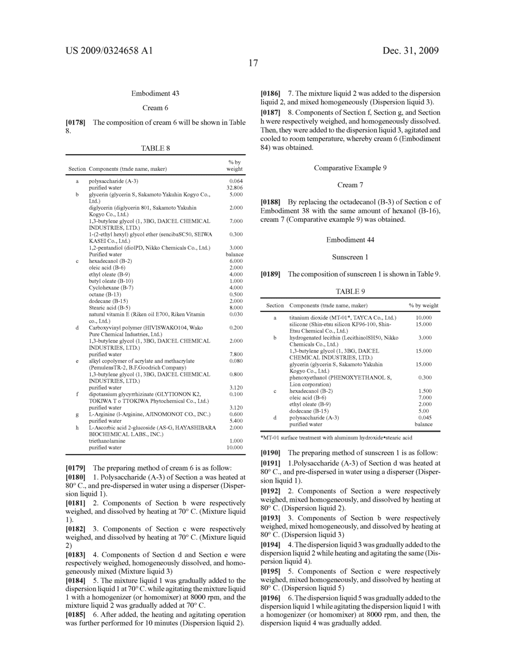 Cosmetic and Method for Production Thereof - diagram, schematic, and image 21