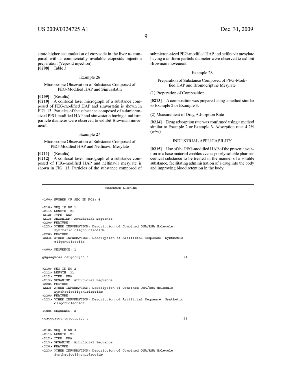 PEG-MODIFIED HYDROXYAPATITE, PHARMACEUTICAL USING THE SAME AS BASE MATERIAL AND PRODUCTION PROCESS THEREOF - diagram, schematic, and image 18