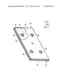 VACUUM INSULATION PANEL WITH A LEAD-THROUGH diagram and image