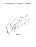 SHEET MATERIAL HAVING FOLDED CONSTRUCTION FOR INHIBITING ITS SEPARATION FROM ADHESIVE TAPE DURING DISPENSING OF THE SAME AND METHODS OF USING AND MAKING THE SAME diagram and image