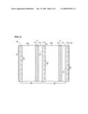 Liquid electrolyte fuel cell having an anode substrate layer thicker than the cathode substrate layer diagram and image