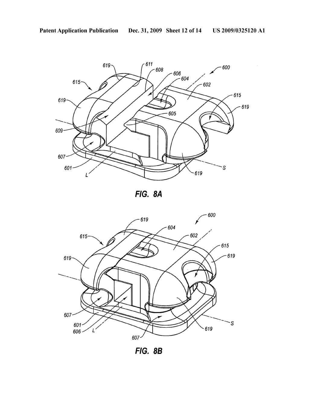 SELF-LIGATING ORTHODONTIC BRACKET WITH SLIDING LIGATION COVER - diagram, schematic, and image 13