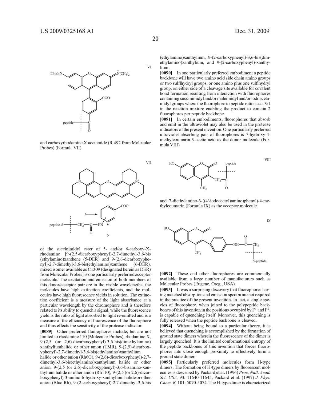 HOMO-DOUBLY LABELED COMPOSITIONS FOR THE DETECTION OF ENZYME ACTIVITY IN BIOLOGICAL SAMPLES - diagram, schematic, and image 31