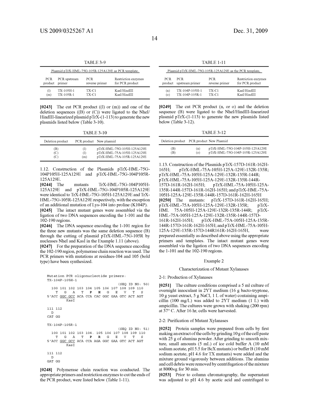 Modified xylanases exhibiting increased thermophilicity and alkalophilicity - diagram, schematic, and image 38