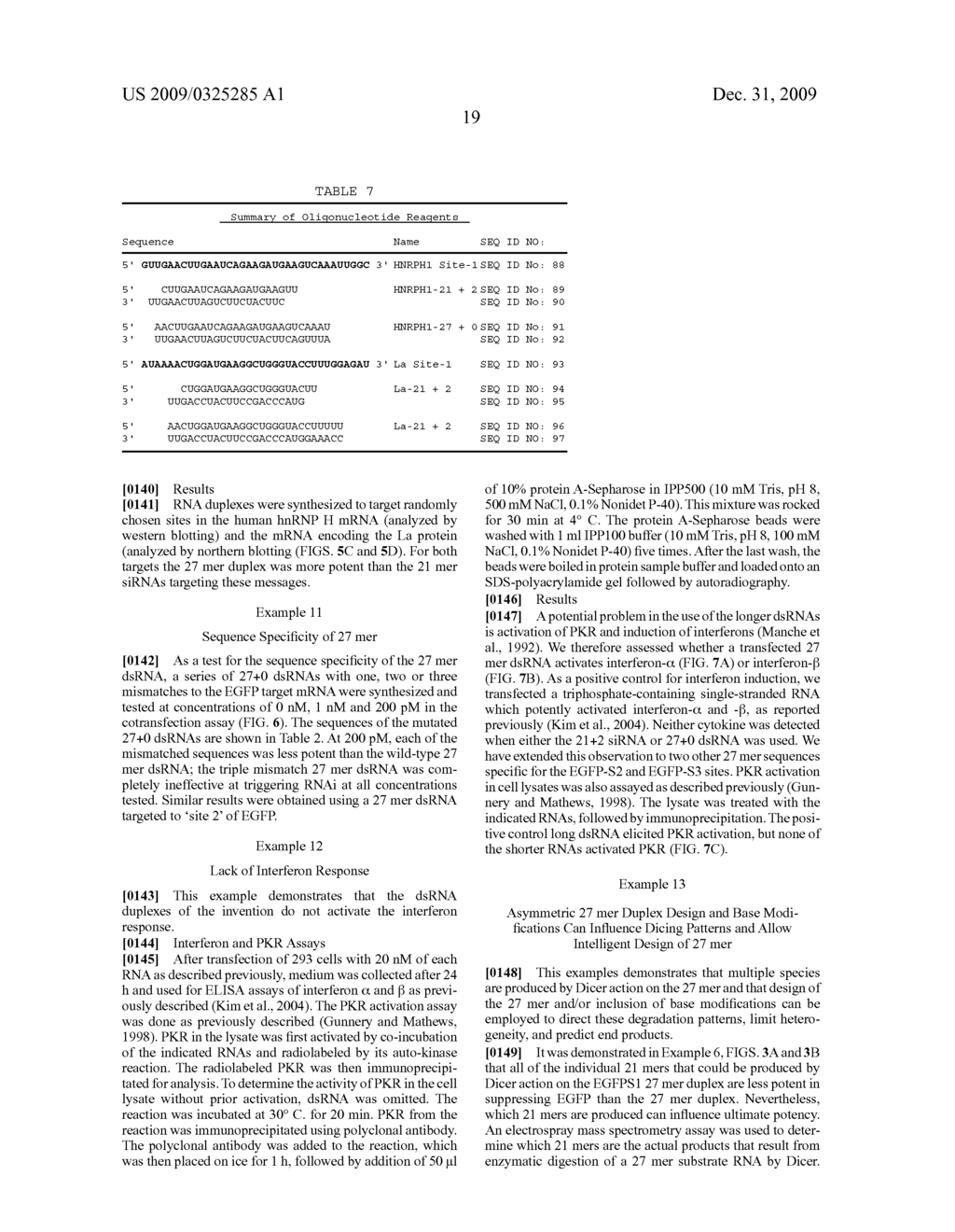 METHODS AND COMPOSITIONS FOR THE SPECIFIC INHIBITION OF GENE EXPRESSION BY DOUBLE-STRANDED RNA - diagram, schematic, and image 43