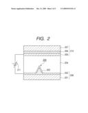 METHOD FOR MANUFACTURING ELECTRON EMITTING DEVICE AND MEMORY MEDIUM OR RECORDING MEDIUM THEREFOR diagram and image