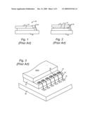 METHOD OF FABRICATING STACKED WIRE BONDED SEMICONDUCTOR PACKAGE WITH LOW PROFILE BOND LINE diagram and image