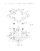 BURN-IN SOCKET HAVING SELF-CENTERING SUPPORTING BRACKET diagram and image