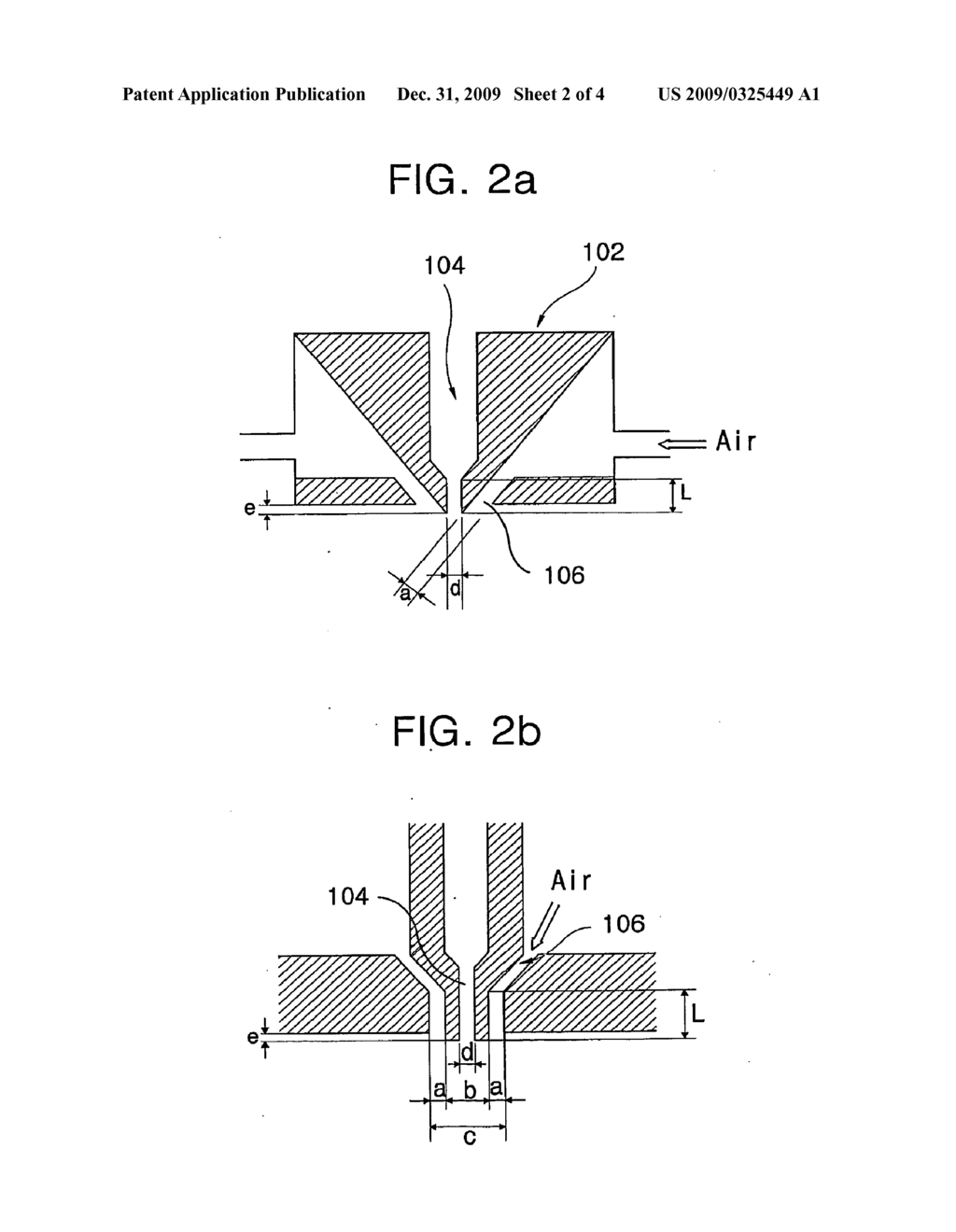 MANUFACTURING DEVICE AND THE METHOD OF PREPARING FOR THE NANOFIBERS VIA ELECTRO BLOWN SPINNING PROCESS - diagram, schematic, and image 03