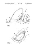 Brassiere cup comprising a rib-protecting pad diagram and image