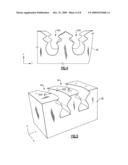 ABRASIVE WATERJET MACHINING AND METHOD TO MANUFACTURE A CURVED ROTOR BLADE RETENTION SLOT diagram and image