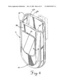 CUSTOMIZABLE UNIVERSAL PROTECTIVE CASE FOR A PORTABLE ELECTRONIC DEVICE diagram and image