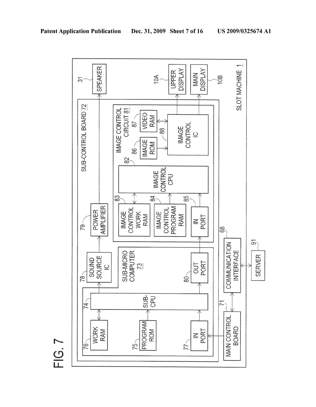 GAME SYSTEM, SERVER, GAMING MACHINE - diagram, schematic, and image 08