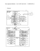 Information processing apparatus, information storing medium and program thereof, and operating device for game machine diagram and image