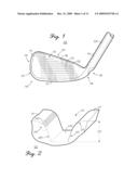 GOLF CLUB HEADS WITH GROOVES AND METHODS OF MANUFACTURE diagram and image