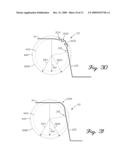 GOLF CLUB HEADS WITH GROOVES AND METHODS OF MANUFACTURE diagram and image