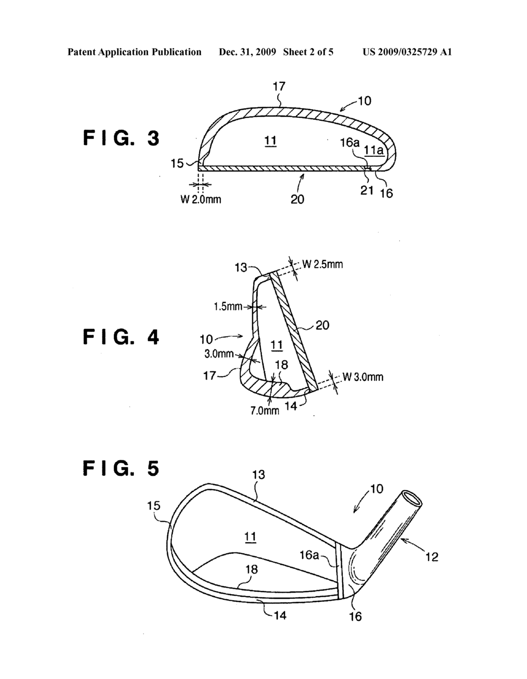 IRON GOLF CLUB HEAD - diagram, schematic, and image 03